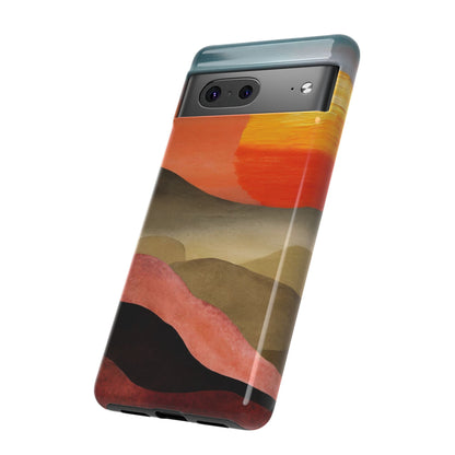 Artistic Sunset Tough Phone Case
