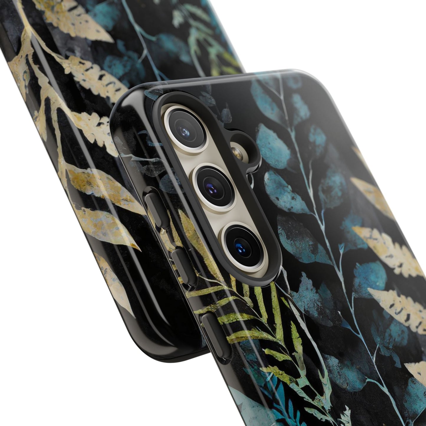 Dark Floral Tough Phone Case