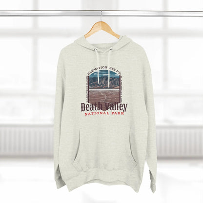 Death Valley National Park  Unisex Fit Fleece Hoodie Badwater Basin