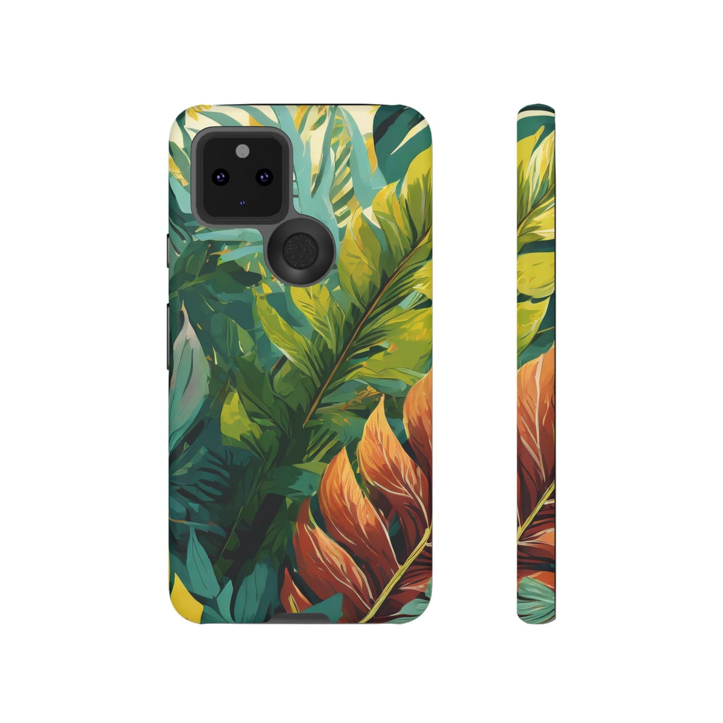 Tropical Leaf Tough Phone Case