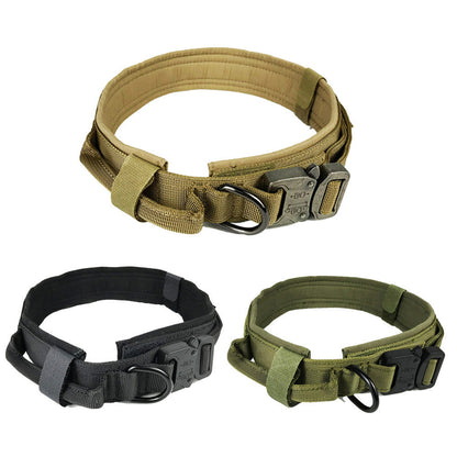 Heavy Duty Tactical Military Dog Collar