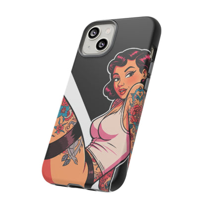 Vintage Tattoo Beauty Tough Phone Case
