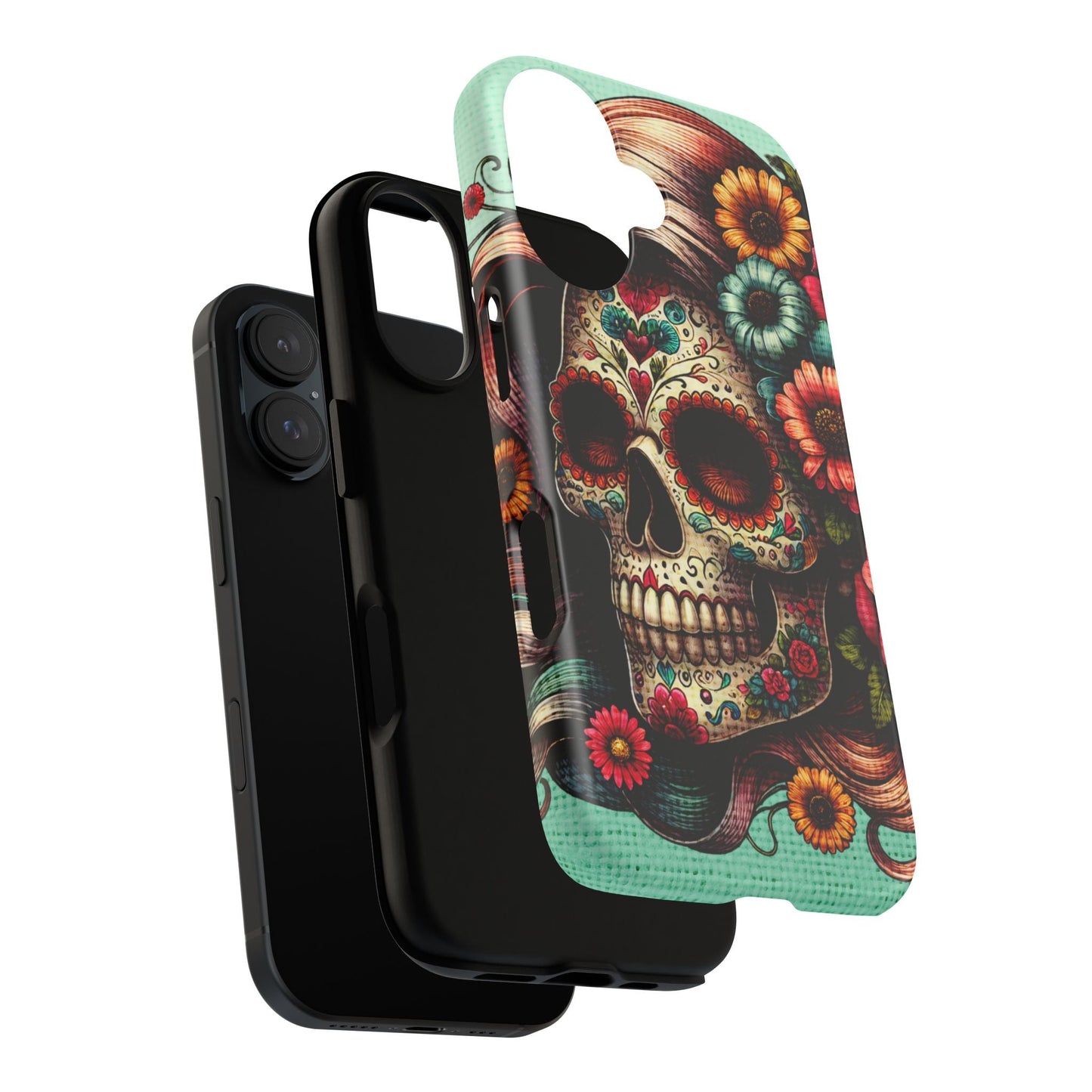 Sugar Skull Tough Phone Case