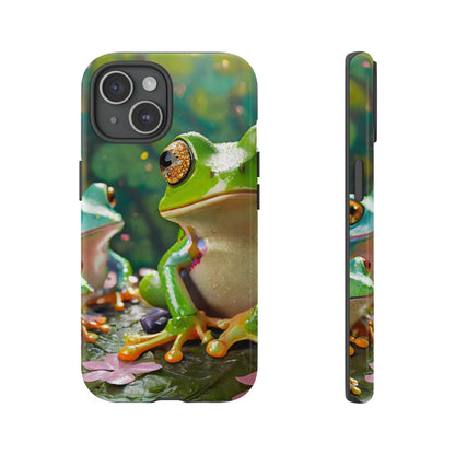 Someone Watching Colorful Frog Tough Phone Case