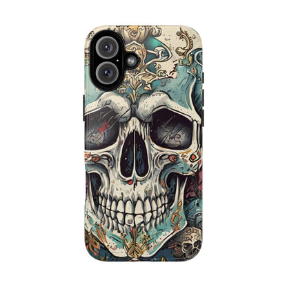 Abstract Skull Tough Phone Case