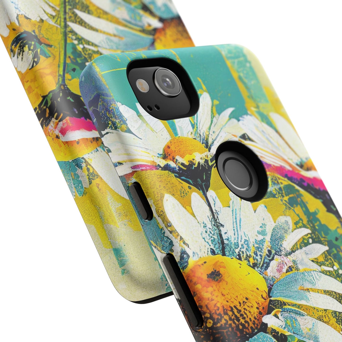Colorful Daisy Floral Tough Phone Case