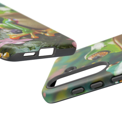 Someone Watching Colorful Frog Tough Phone Case