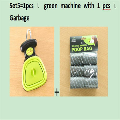 Portable Pet Pooper Scooper with Waste Bags