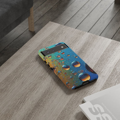 Colorful Water Droplets Tough Phone Case