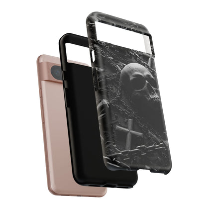 Gothic Skull Tough Phone Case