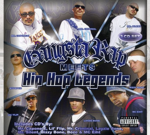 Gangsta Rap Meets Hip-Hop Legends - Gangsta Rap Meets Hip-Hop Legends [3 CD]