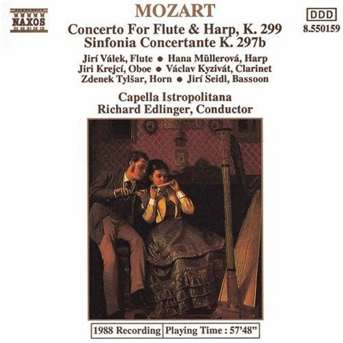 Richard Edlinger - Flute & Harp Concerto [CD]