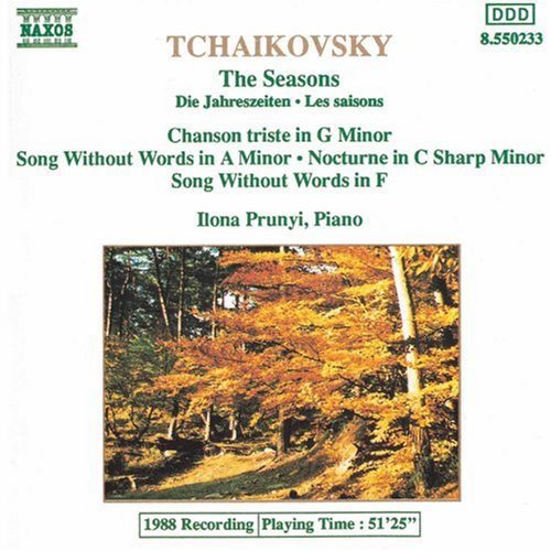 Tchaikovsky / Prunyi - Seasons / Chanson Triste / Nocturnes - Music CD