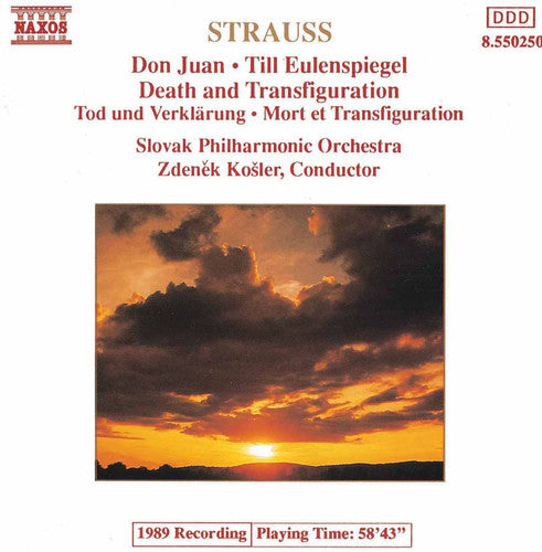 R. STRAUSS - Death & Transfiguration / Don Juan Music CD