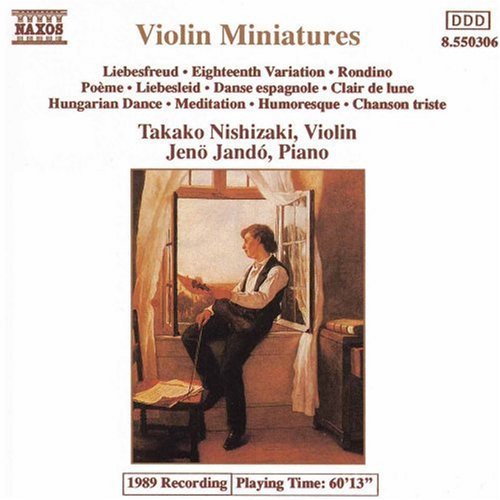 TAKAKO NISHIZAKI - Violin Miniatures [CD]