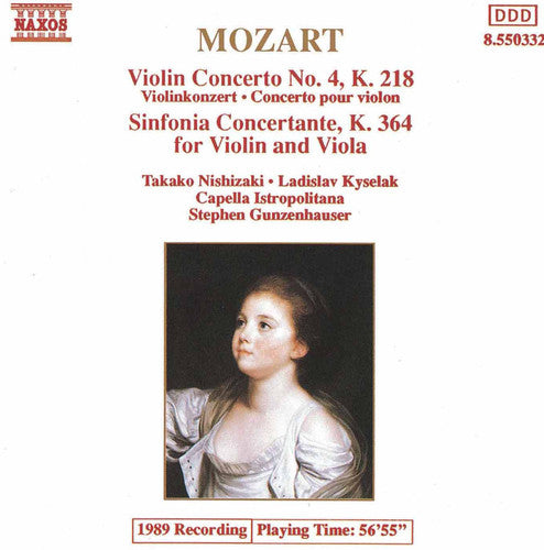 TAKAKO NISHIZAKI - Violin Concerto 4 [CD]
