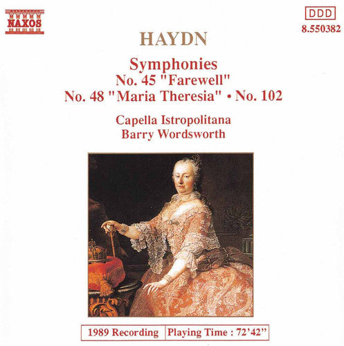 BARRY WORDSWORTH - Symphonies 45, 48 & 102 [CD]