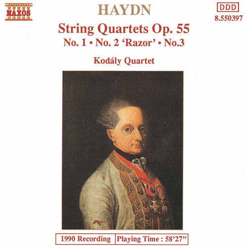 Kodaly Quartet - String Quartets Opus 55, 1-3 Music CD