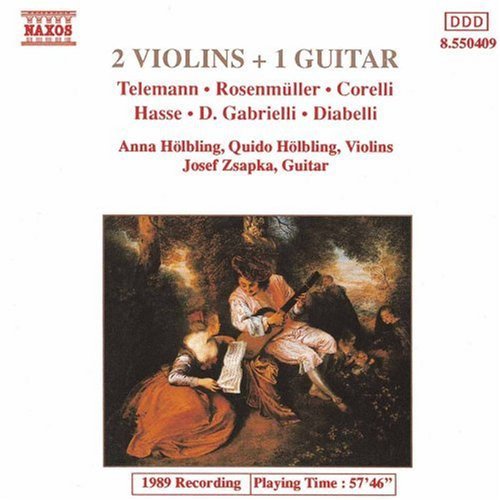 Holbling,anna & Quido / Zsapka,jozef - Two Violins & One Guitar 1 - Music CD