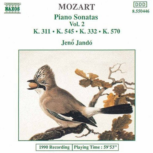JenÅ‘ Jandó - Piano Sonatas 311, 332, 545 & 570 Music CD