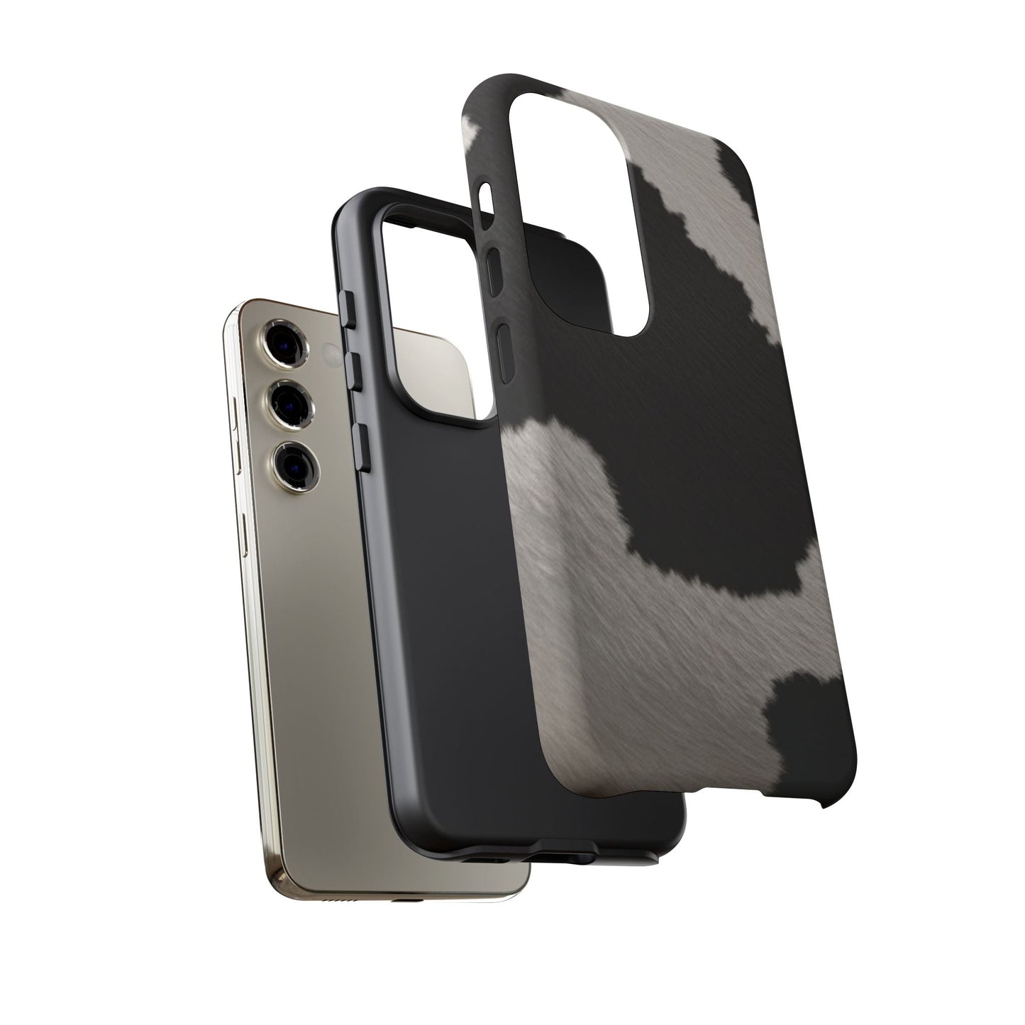 Stylish Cow Print Tough Phone Case