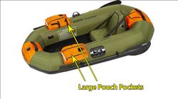 The PF7 PackFish™ Inflatable Fishing Boat - Deluxe Fishing Package
