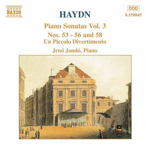 JenÅ‘ Jandó - Piano Sonatas 3 [CD]