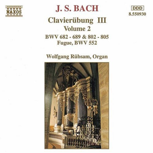 J. RHEINBERGER - Clavierubung Volume 2 Music CD
