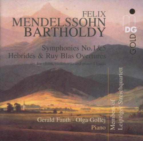 F. MENDELSSOHN - Symphony No 5 Hebriden Overture [CD]