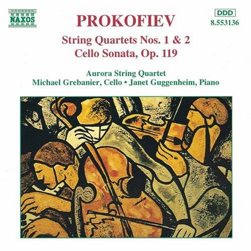 Janet Guggenheim - Strin Quartets 1 & 2 / Cello Sonata Music CD