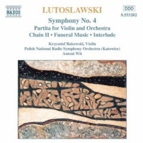 Antoni Wit - Symphony 4 / Partita for Violin & Orchestra [CD]