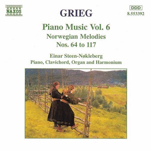 Grieg / Norwegian Melodies / Steen-nokleberg - Piano Music 6 - Music CD