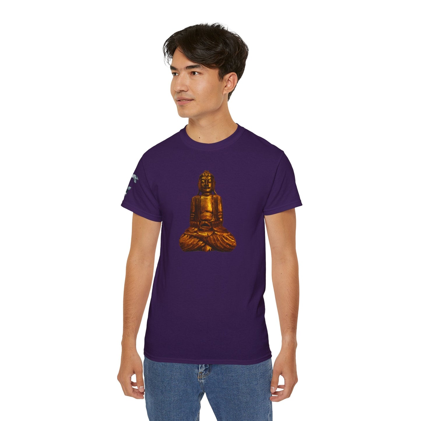 Fine Art Buddha Carving Print Unisex Ultra Cotton Tee