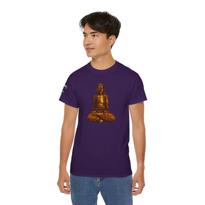 Fine Art Buddha Carving Print Unisex Ultra Cotton Tee