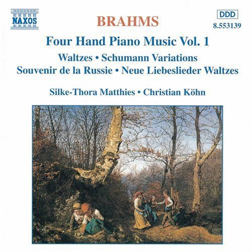 Brahms / Matthies / Kohn - 4 Hand Piano Music 1 - Music CD