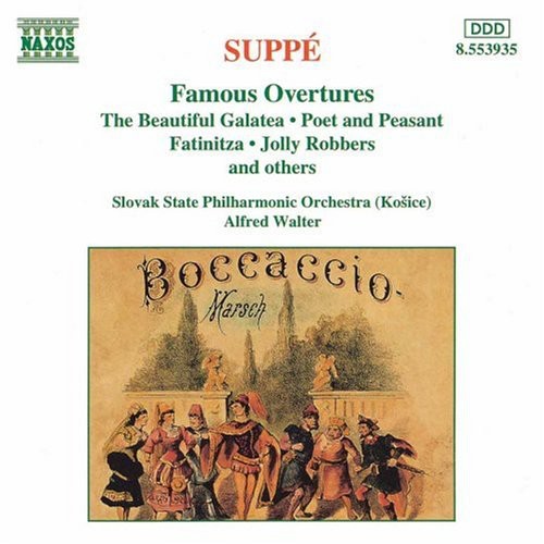 Alfred Walter - Famous Overtures Music CD