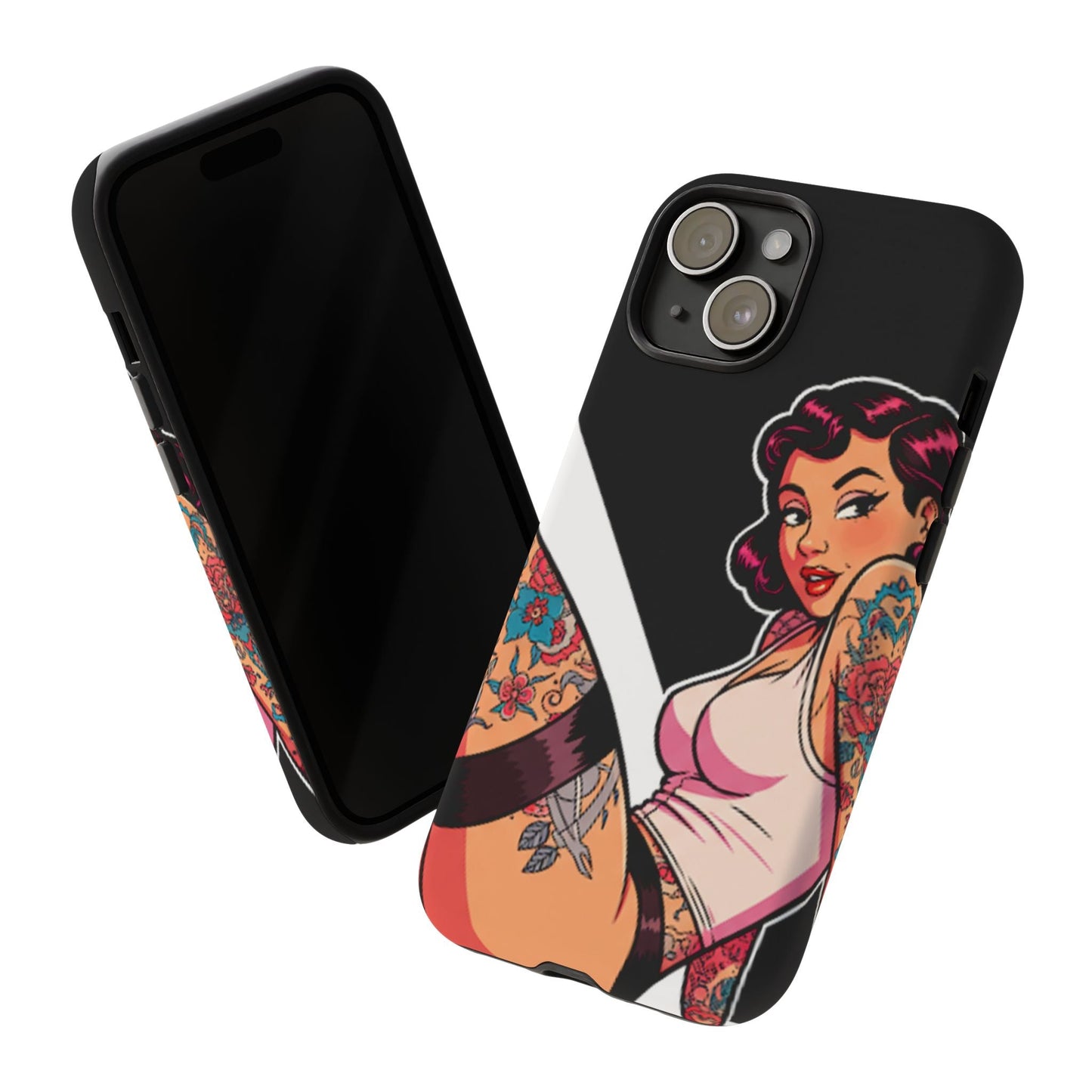 Vintage Tattoo Beauty Tough Phone Case