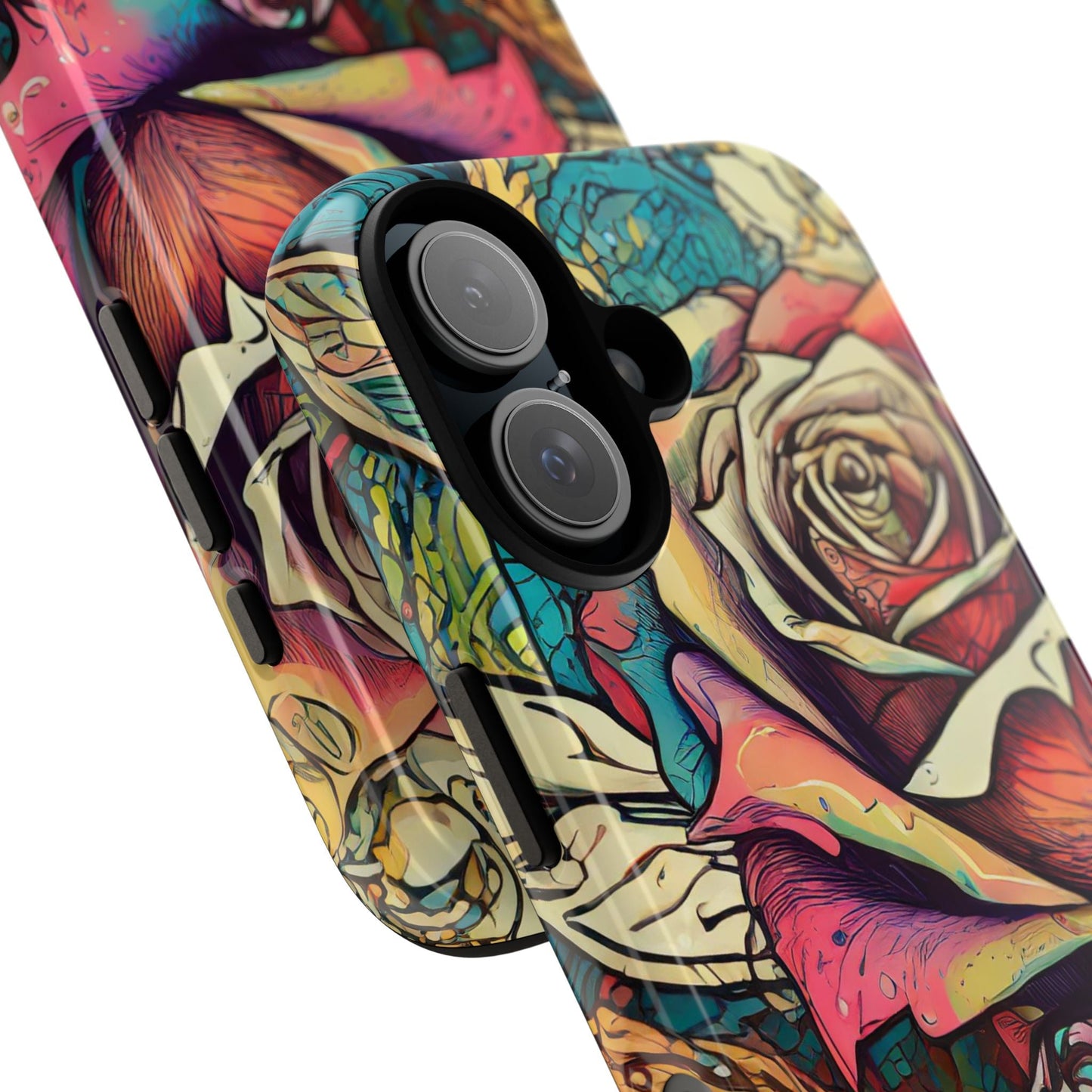 Colorful Roses Tough Phone Case