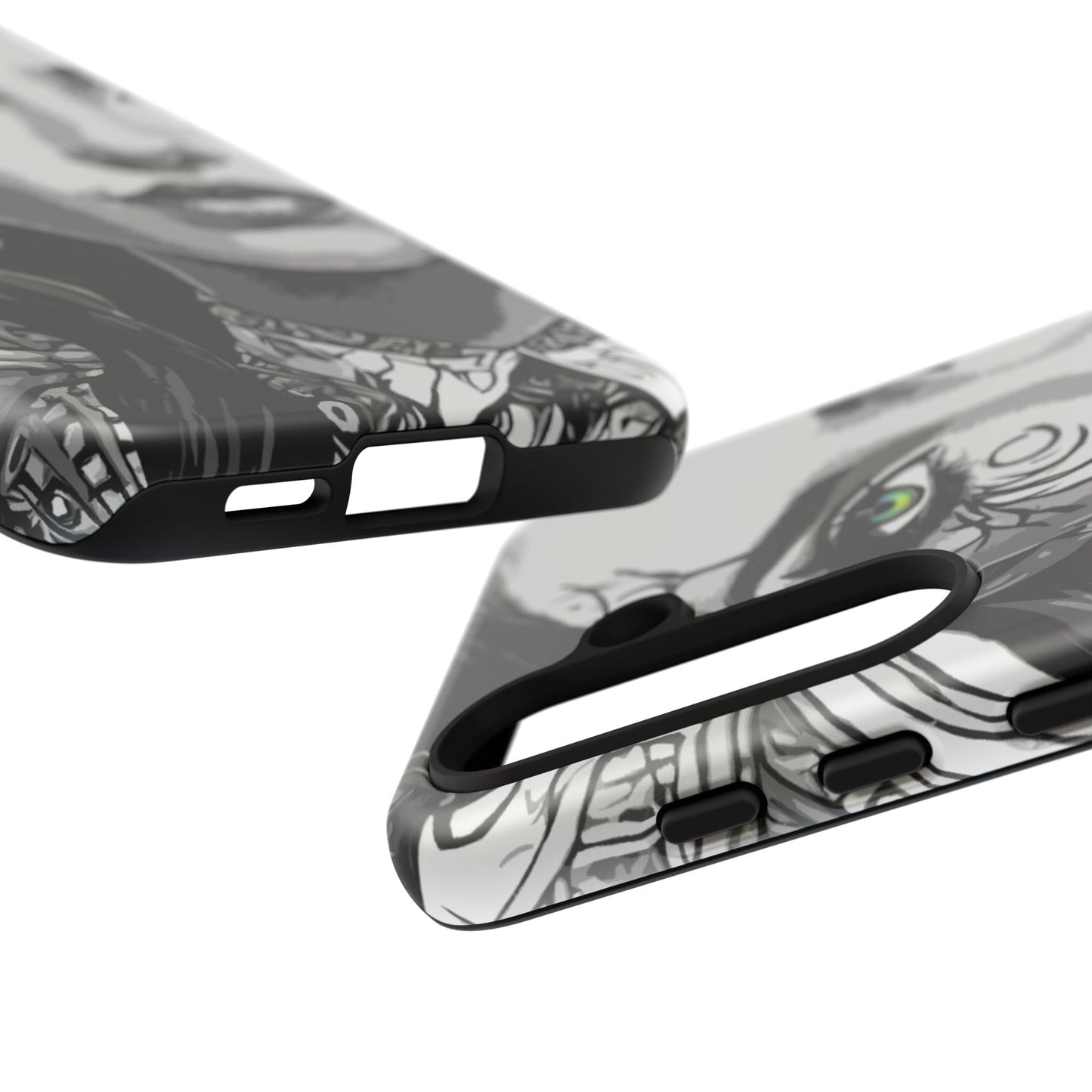 Green Eyed Devilish Beauty Tough Phone Case