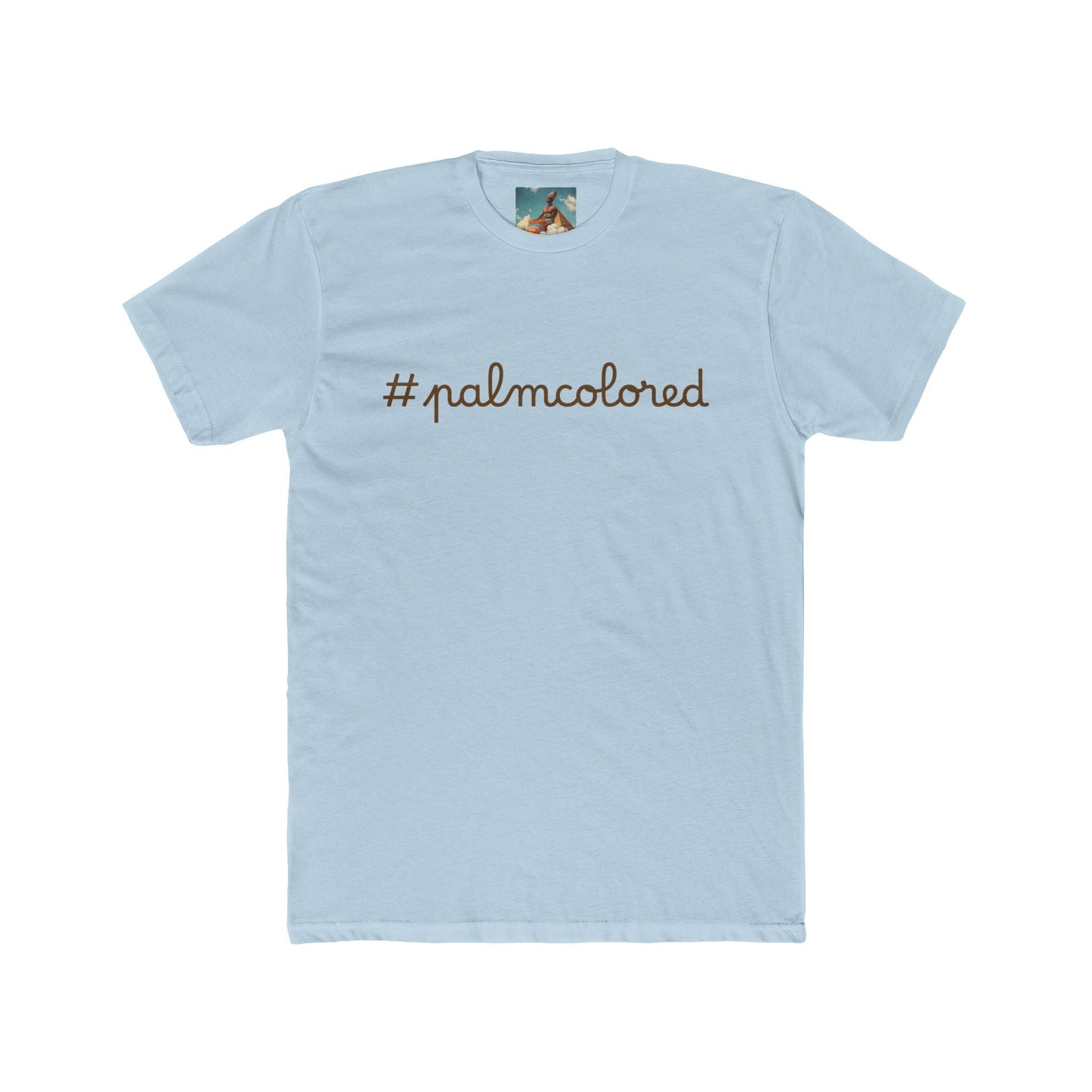 #palmcolored Unisex Cotton Crew Tee