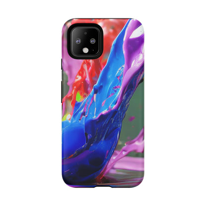 Vibrant Color Splash Tough Phone Case