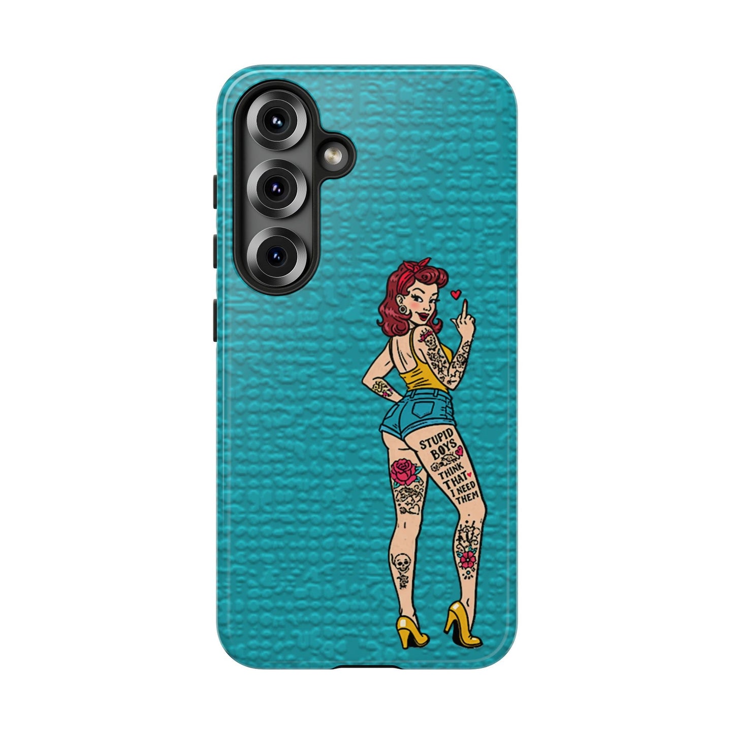 Stupid Boys Tough Phone Case