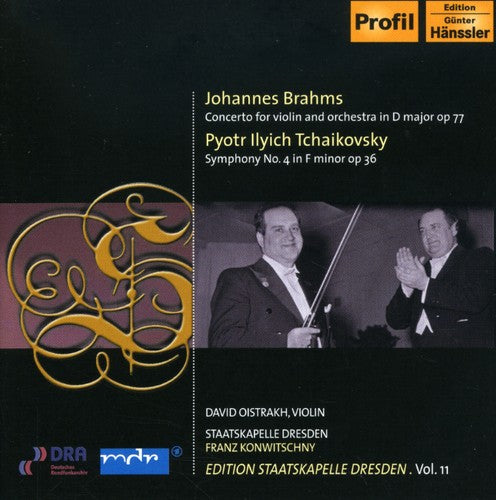 David Oistrakh - Violin Concerto / Symphony No 4 Music CD