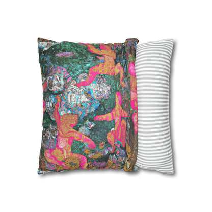 Cezanne's Dancing Bears Micro Suede Pillow Case