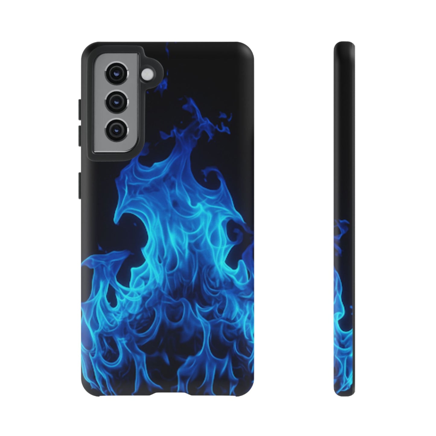 Blue Flames Tough  Phone Case