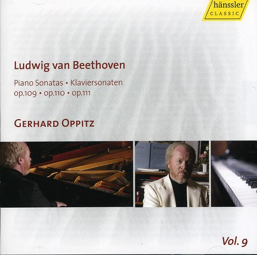 Gerhard Oppitz - Piano Sonatas 30 31 32 Music CD