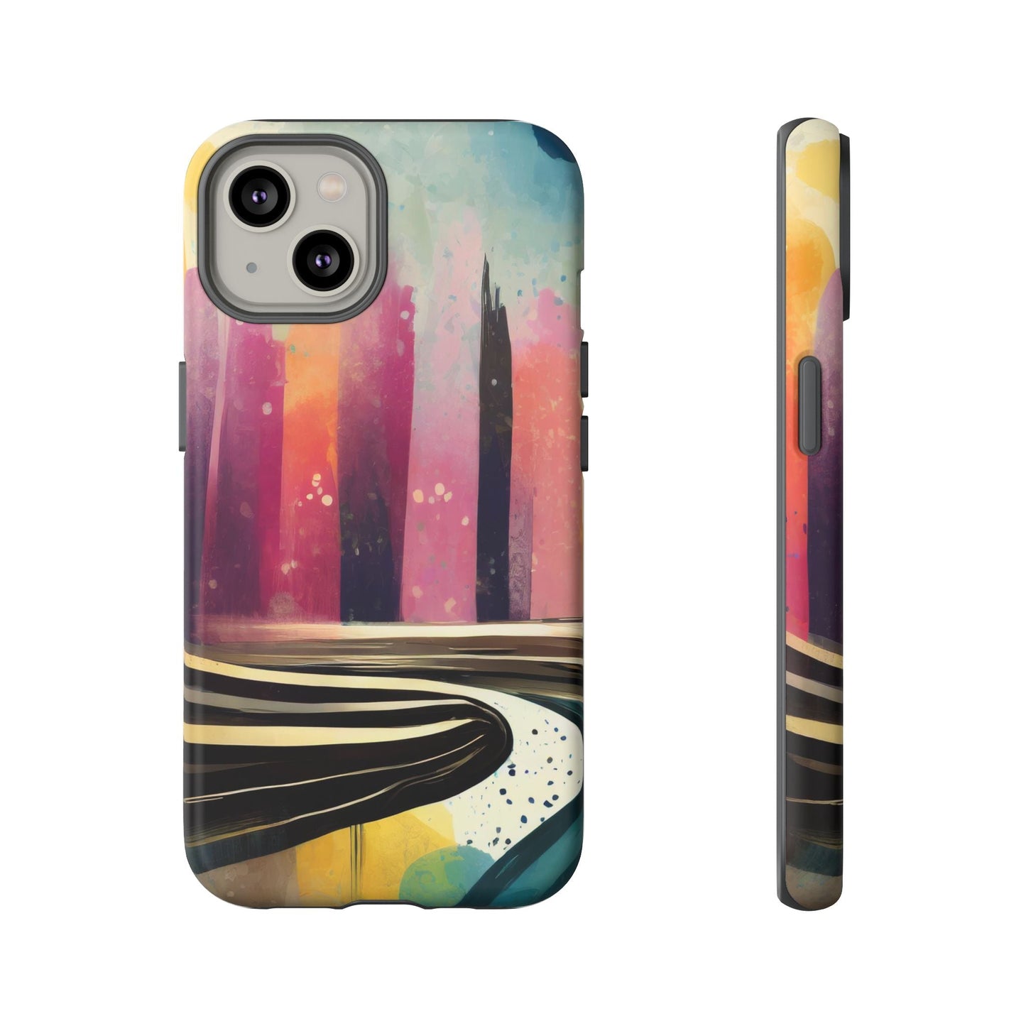City Skyline Vibrant Tough Phone Case
