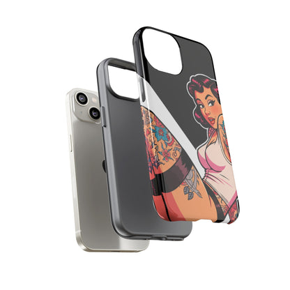 Vintage Tattoo Beauty Tough Phone Case