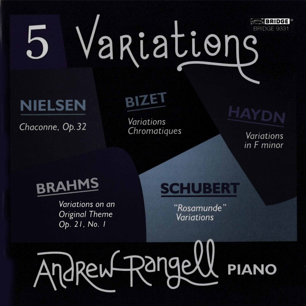 ANDREW RANGELL - Five Variations [CD]
