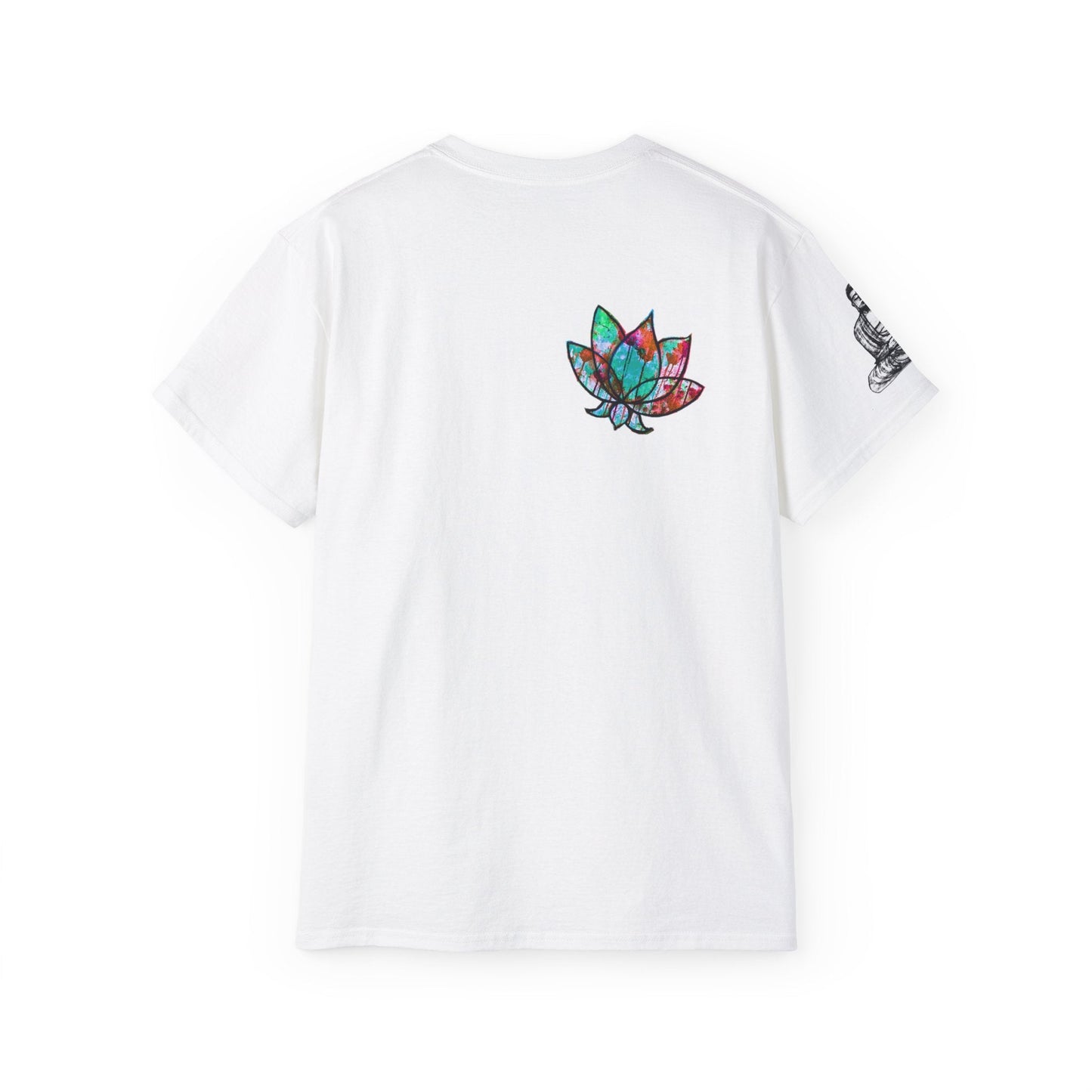 Fine Art Buddha Oil Paint Print Unisex Ultra Cotton Tee